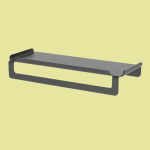 Toallero con estante 28cm grafito - FUTURE