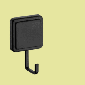 Gancho adhesivo negro mate FUTURE