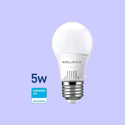 Lampara LED 5w fría o cálida WELLMAX