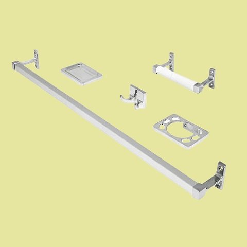 Juego de 5accesorios para baño cromado – FOSET