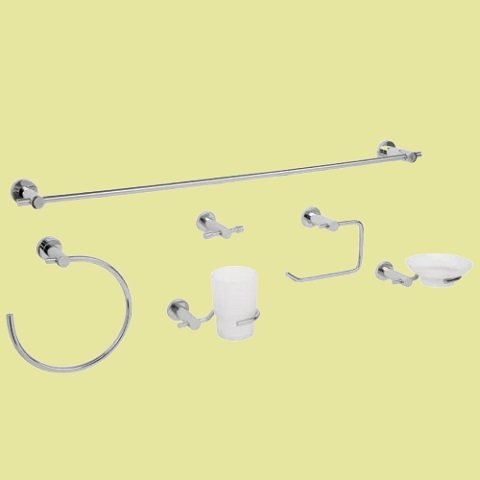 Kit para baño cromado 6 piezas – FOSET ELA7000