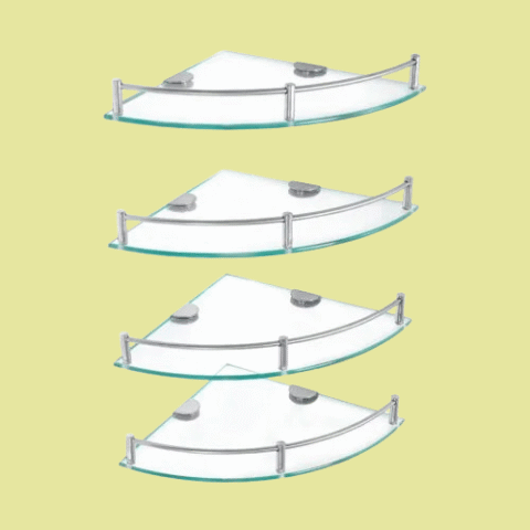 Juego de 4 repisas esquineras – FOSET