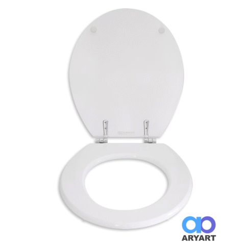 Asiento inodoro Alpino Blanco ARYART MDF LAQUEADO