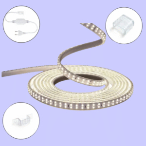 Cinta led interior fria o calida 3000k 500ml 25W 12V 5MTR WELLMAX