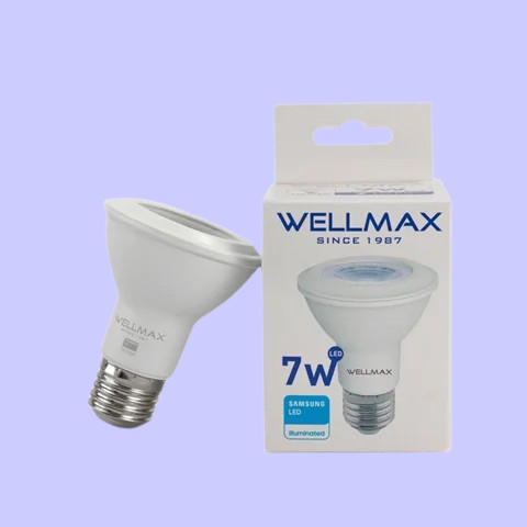 Lampara LED 7W fría WELLMAX