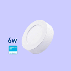 Panel Led REDONDO 6 W 12 cm fría o cálida WELLMAX