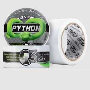 Cinta Python Tricapa Blanco