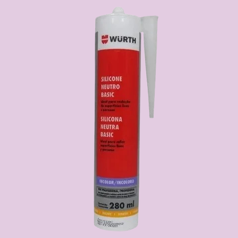 Silicona Neutra TRANSPARENTE 280 ml WURTH