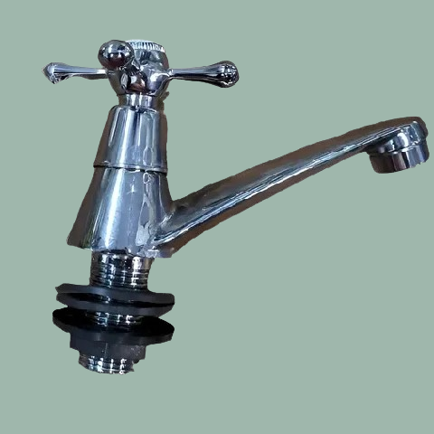 Canilla lavatorio volante cruz tradicional