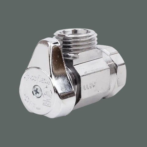 Llave 1/4 vuelta angular MH 1/2"x1/2" Coflex