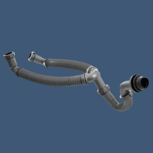 Sifón flexible doble de cocina Coflex