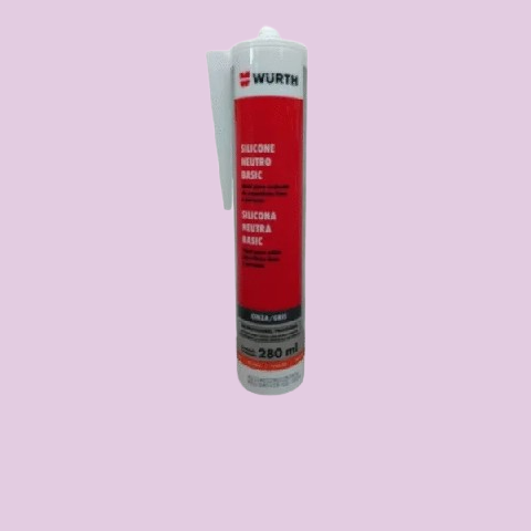 Silicona Neutra NEGRA 280 ml WURTH