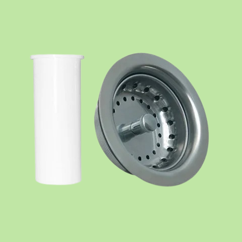 Válvula de cocina clásica acero inox. Coflex