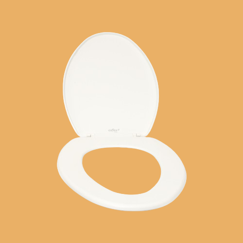 Asiento de inodoro alargado clásico Coflex