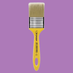 Pincel 727 cerda sintética blanca 1 1/2" Condor