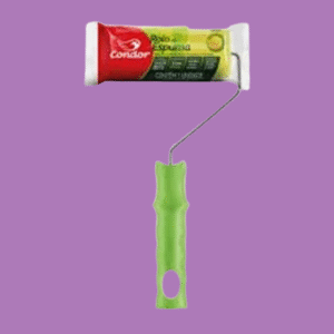 RODILLO ESPUMA AMARILLA 9 CM C/MANGO 976