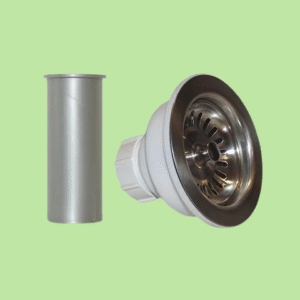 Válvula de cocina acero satinado