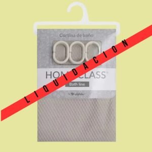 Cortina de baño Jacquard Home Class Beige