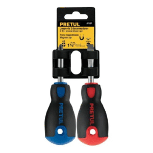 Juego Destornilladores Tipo Trompo 2 Pzascomfort PRETUL