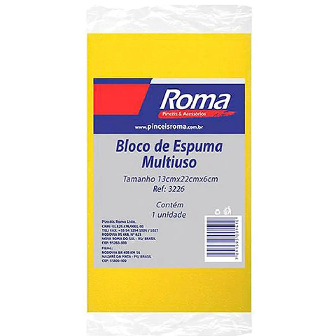 Bloque De Espuma Multiuso Esponja Roma