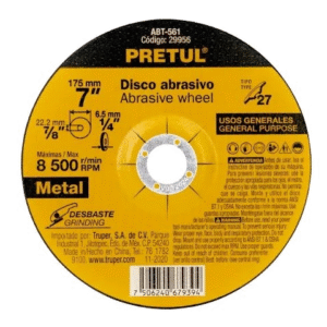 Disco Desbaste 180 PRETUL