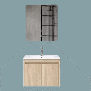 Mueble con espejo 60,5 x 48 x 57,5