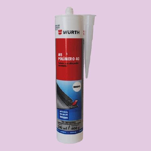 Adhesivo ms polimero 40 blanco  400 gr WURTH