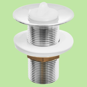 VALVULA LAVATORIO BRONCE CROMADO SIN DESVORDE 7/8