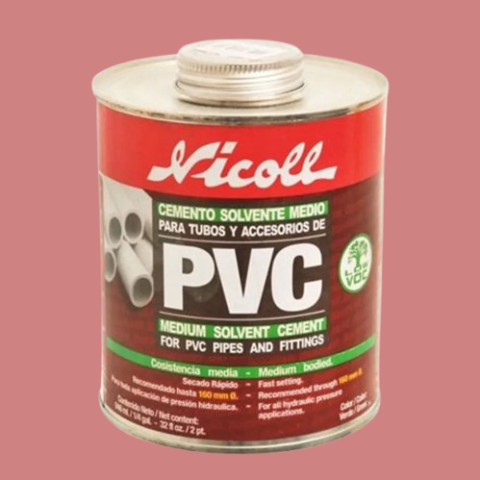 Cemento verde 946ml Pvc  Nicoll