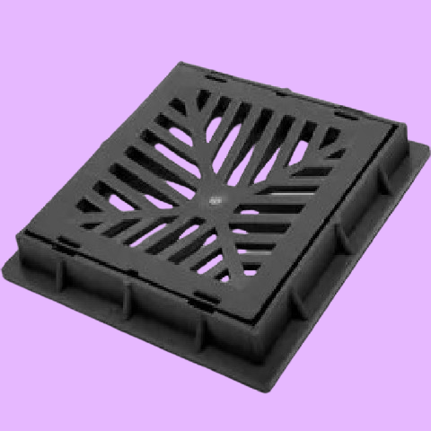 Tapa rejilla en polipropileno 20x20cm